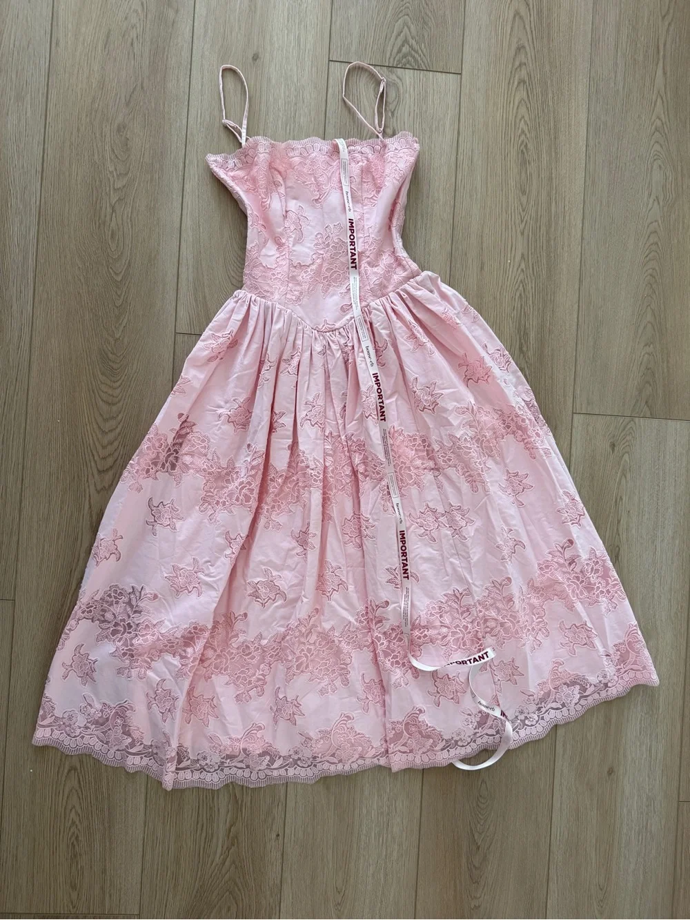 House of CB Chloe Broderie Anglaise Party Dress - Picture 2 of 4